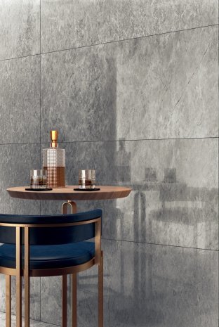 Керамогранит Kerlite Allure Tundra glossy 2780х1200х6,5 мм рядовая плитка EK6AR55 рис 2