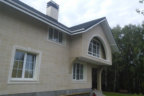 Искусственный камень плоский Atlas Stone Кварцит 10 025с бежевый рис 3