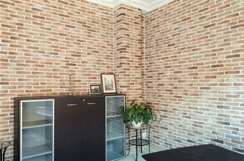 Искусственный камень плоский Eco Stone Монреаль 01-22 коричневый рис 3