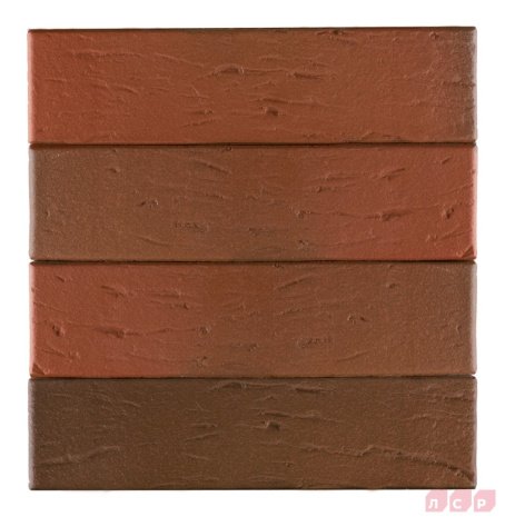Кирпич керамический ЛСР М150 красный флэш 1 NF 250х120х65 рустик рис 5