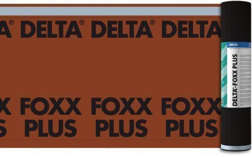 Гидроизоляционная пленка DELTA-FOXX PLUS 1,5м.х50м. рис 1