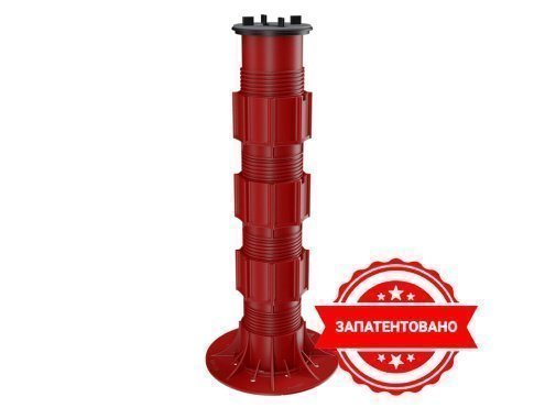 Регулируемая опора противопожарная без вершины HILST LIFT F, HLF10R (385-530) рис 1