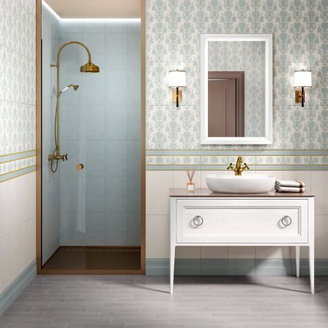 Керамическая плитка Kerama Marazzi Борромео светло-бежевый матовая 250х77х8мм бордюр AD/A576/6402 рис 3