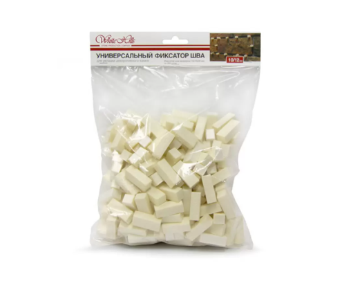 Универсальные фиксаторы шва White Hills 10х12х30 мм 200 шт рис 1