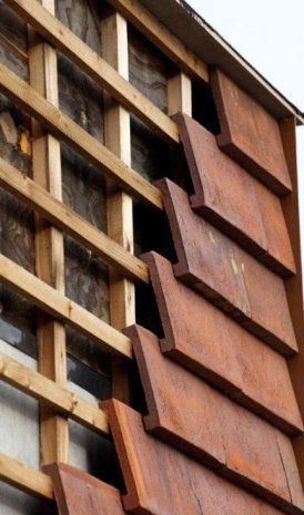 Минеральная панель Wandermode Skymode Armschwung 500х240x40/20 мм Zephyr braun AK230S20 рис 2