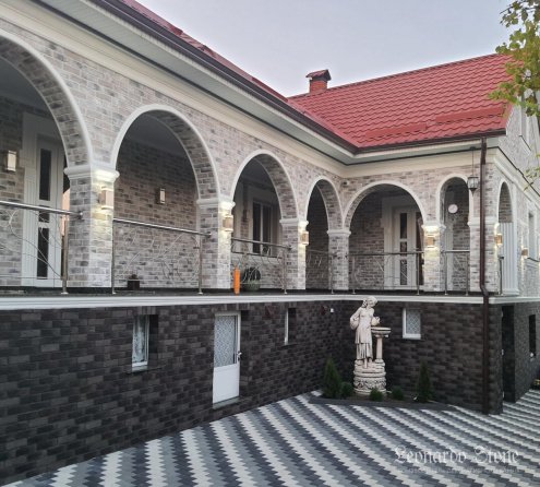 Искусственный камень угловой Leonardo Stone Авиньон 403 серый рис 9