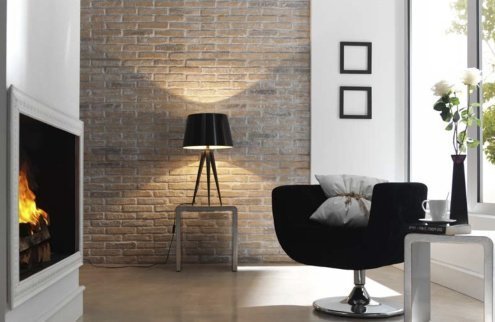 Искусственный камень плоский White Hills Алтен Брик 310-40 коричневый рис 3