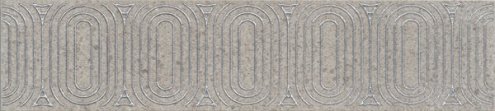 Керамическая плитка Kerama Marazzi Безана серый матовая 250х55х9мм бордюр OP/B206/12137R рис 1