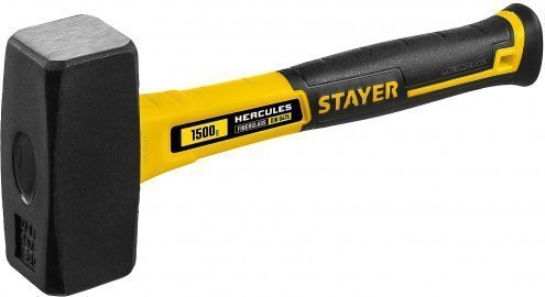 Кувалда с фиберглассовой рукояткой STAYER Hercules 1,5 кг арт.20052-15_z01 рис 1