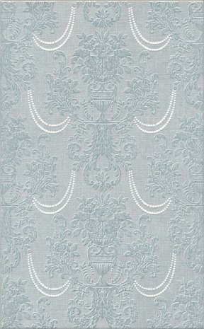 Керамическая плитка Kerama Marazzi Борромео голубой матовая 400х250х8мм декор VT/C165/6403 рис 1
