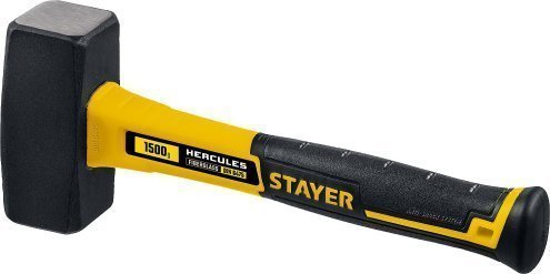 Кувалда с фиберглассовой рукояткой STAYER Hercules 1,5 кг арт.20052-15_z01 рис 2