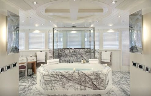 Натуральный камень мрамор полированный milas lilac 600х600х20 мм рис 3