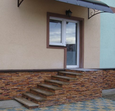 Искусственный камень плоский Leonardo Stone Луара 880 коричневый рис 3