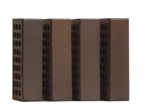 Кирпич облицовочный керамический Volgabrick М200 1 NF 250х120х65 амур флеш гладкий рис 2