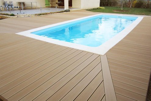 Террасная доска Terradeck Eco, односторонний профиль, шлифованная, размер: 155*28*6000мм, цвет: натур рис 5