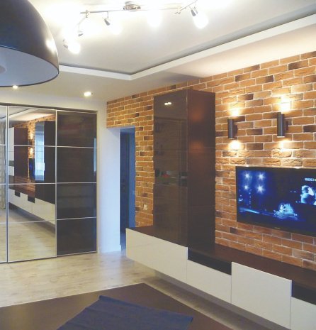 Искусственный камень плоский White Hills Бремен Брик 305-50 красный рис 2