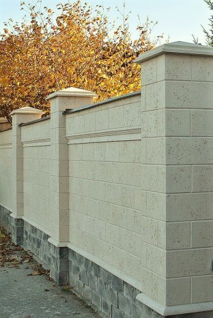 Декоративное изделие из бетона Eco Stone (Эко Стоун) цвет: 11, размер: 500х75х75мм, Отбойник цоколя ОЦ-01 рис 2