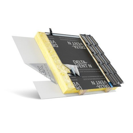 Гидроизоляционная пленка DELTA-VENT N PLUS 1,5м.х50м. рис 2