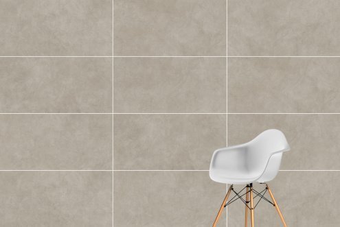 Керамогранит Vitra MicroCement Светлый Греж матовая 1200х600х9 мм рядовая плитка K947811R0001VTER рис 3