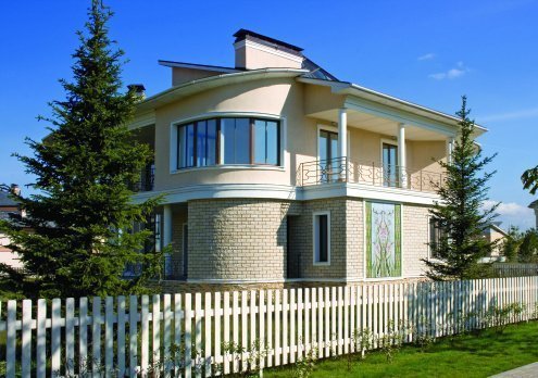 Искусственный камень плоский White Hills Йоркшир 405-10 бежевый рис 2