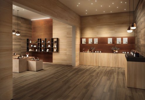 Керамогранит Italon Мaison Brandy naturale 1200х200х9 мм рядовая плитка 610010000812 рис 2