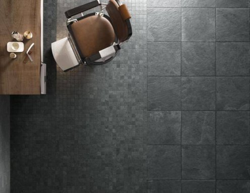 Керамогранит Italon MATERIA Carbonio naturale 300х300х8мм мозаика Рома 600080000351 рис 2