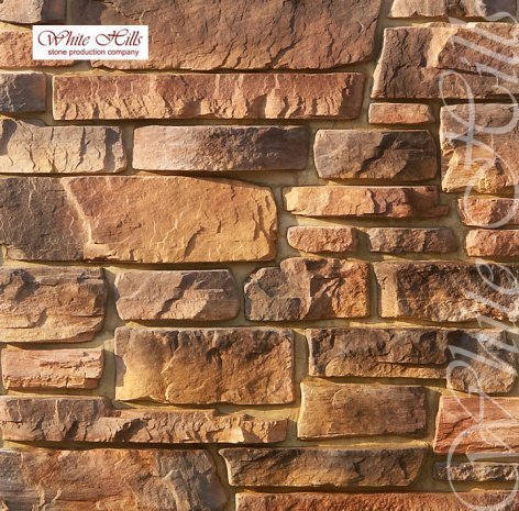 Искусственный камень угловой White Hills Тевиот 701-45 коричневый рис 1