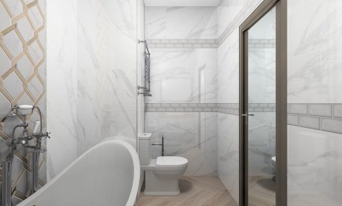 Керамогранит Kerama Marazzi Висконти белый матовая 200х200х8мм рядовая плитка SG1595N рис 2