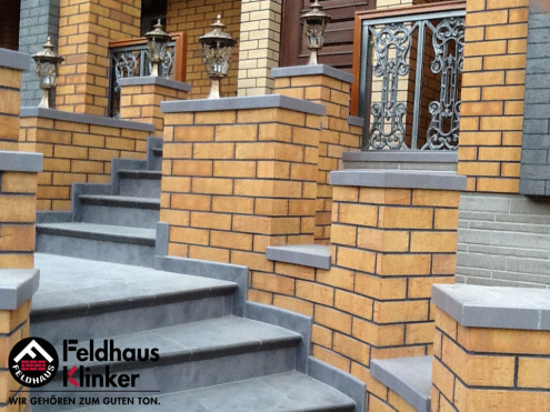 Клинкерная плитка Feldhaus Klinker Classic R240NF9 amari senso 240х71х9 мм плоский элемент рис 3