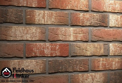 Кирпич клинкерный Feldhaus Klinker Sintra М1000 K658WDF 215х102х65 ardor belino рельефный рис 1