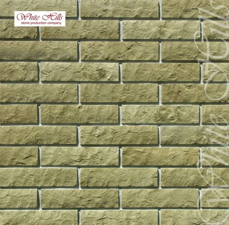 Искусственный камень плоский White Hills Толедо 401-90 зеленый рис 1
