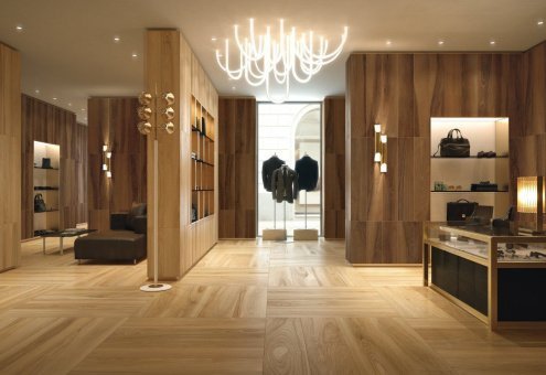 Керамогранит Italon MAISON Honey naturale/rettificato 1200х300х10мм рядовая плитка 610010000814 рис 3