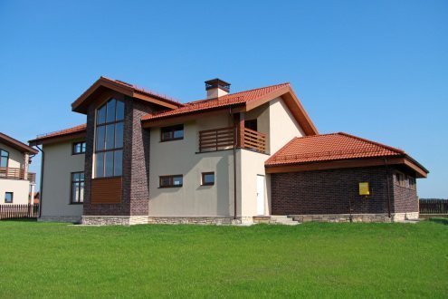 Искусственный камень плоский White Hills Кельн Брик 321-40 коричневый рис 4