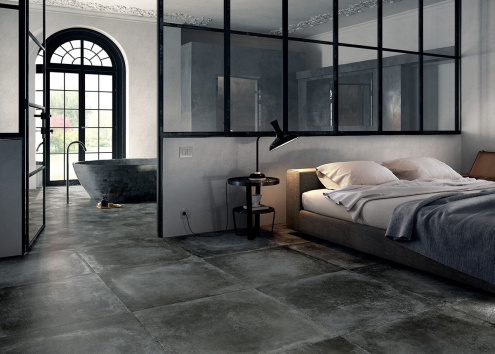 Керамогранит Lifebrick Platform Basalt strutturato/rettificato 900х600х20 мм рядовая плитка 09Pl.Basalt рис 2