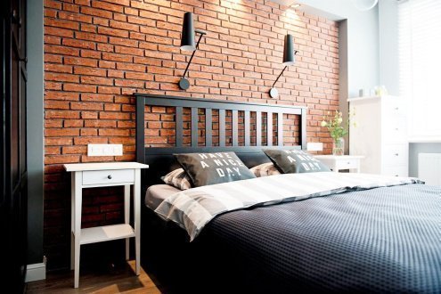Искусственный камень плоский Eco Stone Лофт 04 красный рис 3