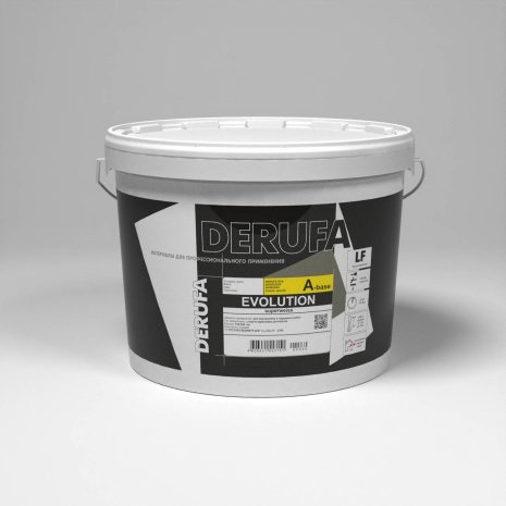 Краска интерьерная Derufa Evolution 9 л рис 1