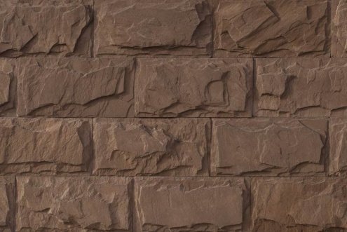 Искусственный камень угловой Eco Stone Бостон 07-06 коричневый рис 1