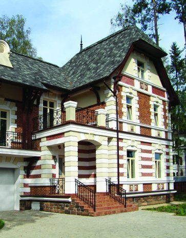 Искусственный камень плоский White Hills Данвеган 505-40 коричневый рис 2