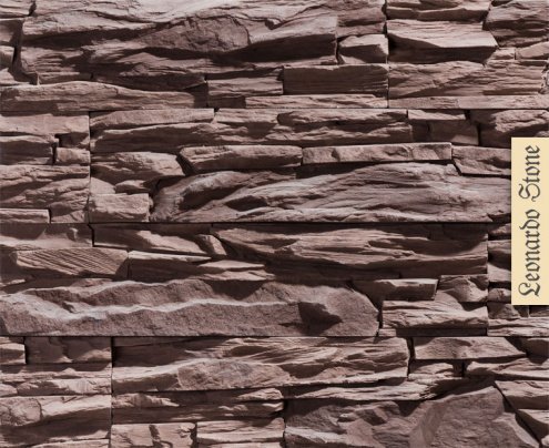 Искусственный камень угловой Leonardo Stone Леонардо 510 коричневый рис 1
