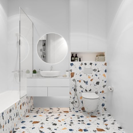 Керамогранит Staro Silk Terra White матовая 1200х600х9 мм рядовая плитка рис 2