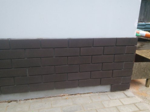 Искусственный камень плоский Atlas Stone Дрезденский кирпич 056Т коричневый рис 3