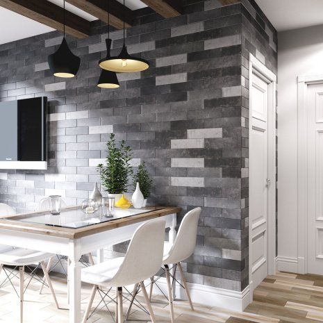 Керамогранит Italon CHARME EVO FLOOR PROJECT Antracite cerato 300х50х10мм декор Лондон 600090000353 рис 2