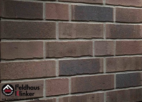 Кирпич клинкерный Feldhaus Klinker Vascu М1000 K745NF 240х115х71 geo venito рельефный рис 1