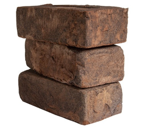 Кирпич ручной формовки Faber Jar М125 WFD 215х102х65 мм черно-красный рис 1