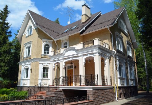 Искусственный камень плоский White Hills Йоркшир 407-40 коричневый рис 2