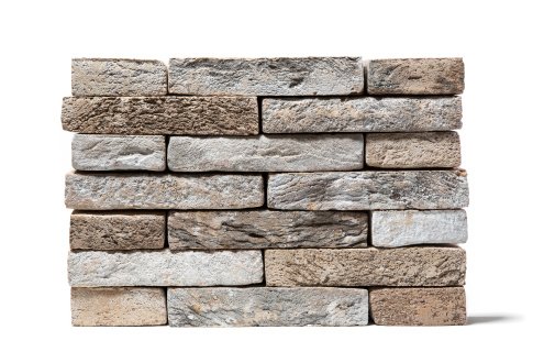 Кирпич ручной формовки Klinkers Steenfabriek Oud Malpertuis М150 VF 210х100х40 мм под старину бежевый КМ026 рис 1