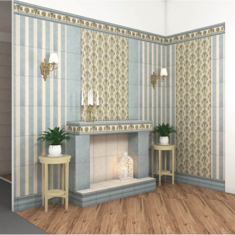 Керамическая плитка Kerama Marazzi Борромео светло-бежевый матовая 400х250х8мм декор VT/B165/6402 рис 2