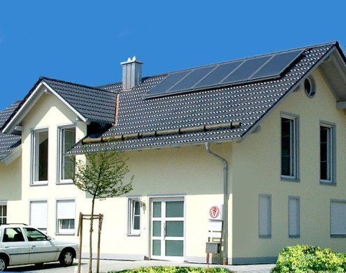 Керамическая черепица рядовая Erlus Forma титаново-серебристый  ангоб 465х295 мм рис 2