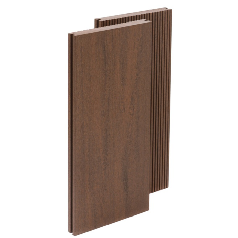 Террасная доска Bruggan Multicolor двухсторонняя 160х19х3000 мм Cedar рис 1
