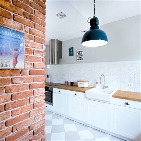 Искусственный камень плоский White Hills Дерри Брик 385-50 красный рис 2